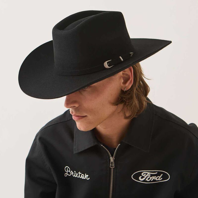 Brixton Prescott Brick Top Cowboy Hat image number 1
