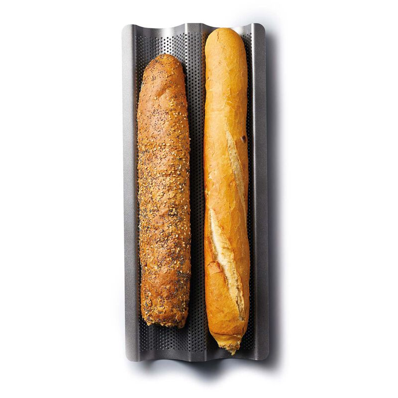 MasterCraft Crusty Bake Baguette Tray 39x16x2.5cm image number 1