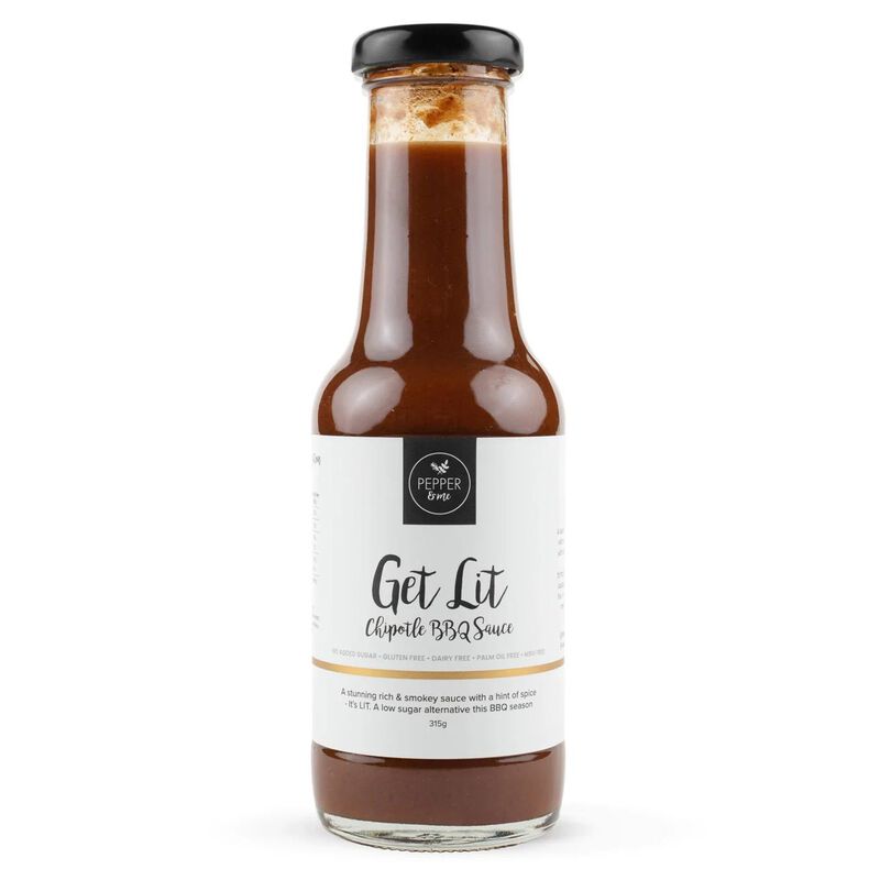 Pepper & Me Get Lit Chipotle BBQ Sauce 300ml image number 0