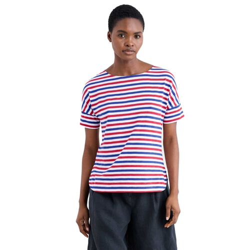 Seasalt Cornwall Bryher View T-Shirt Duet Mini Cornish Scarlet