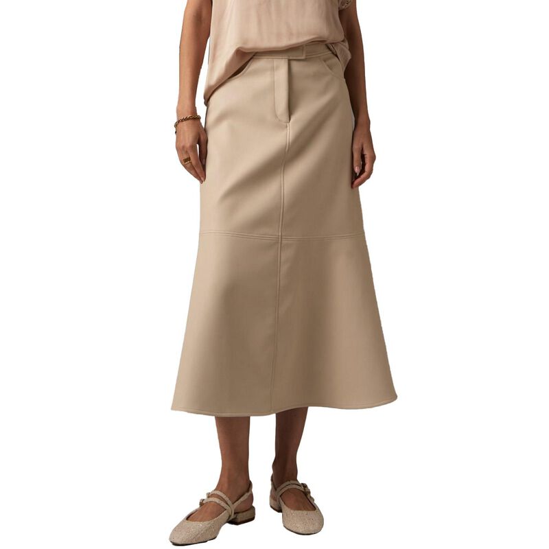 POL Ollie Vegan Leather Skirt image number 0