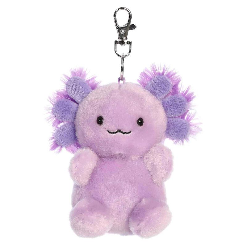 Palm Pals Xavier Purple Axolotl Clip image number 0