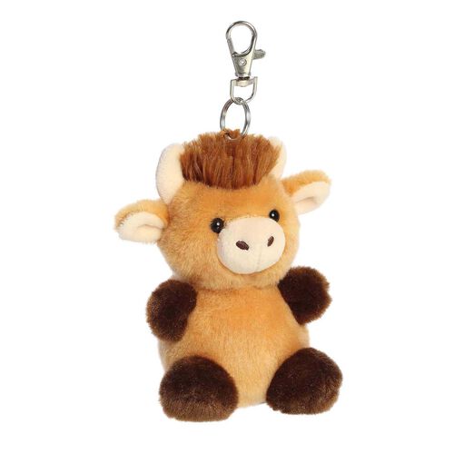 Palm Pals Hubert Highland Cow Clip