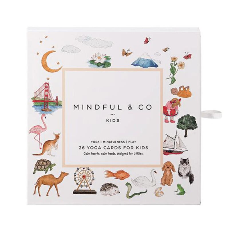 Mindful & Co Kids Yoga Flash Cards image number 0