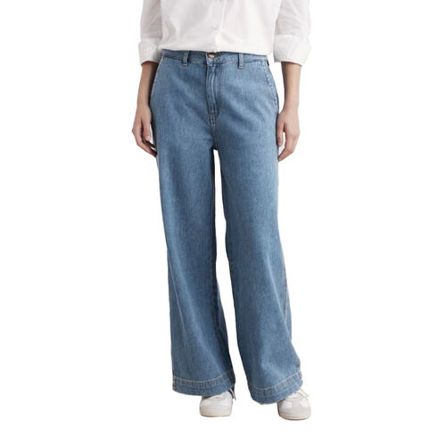 Seasalt Cornwall Sennen Cove Jean Mid Wash Grain