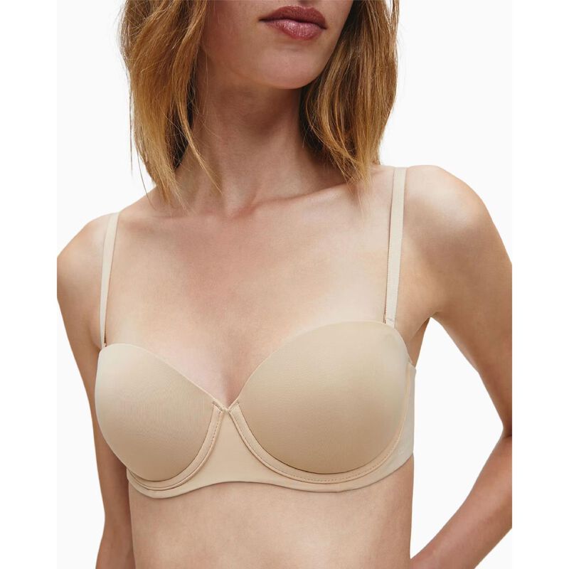 Calvin Klein Strapless Capsule Push Up Strapless Bra image number 3