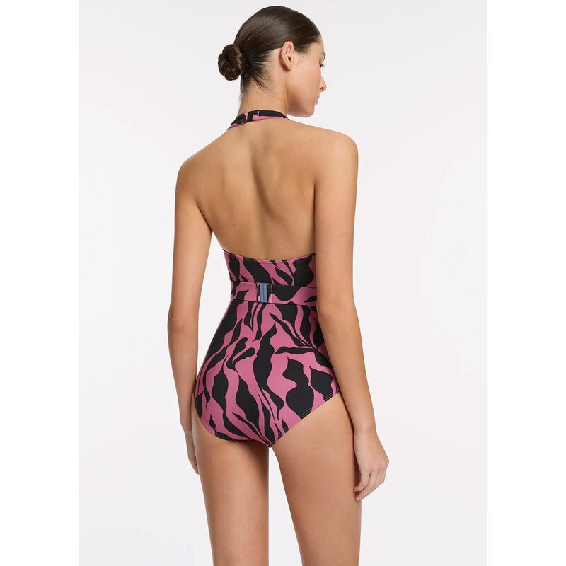 Jets Retro Halter One Piece image number 1
