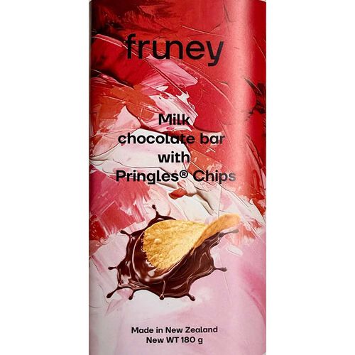 fruney Pringles Milk Chocolate Bar 180g