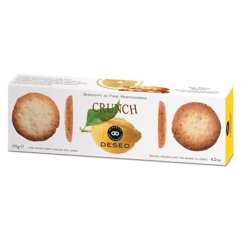 Deseo Lemon Crunch Biscuits 115g image number 0