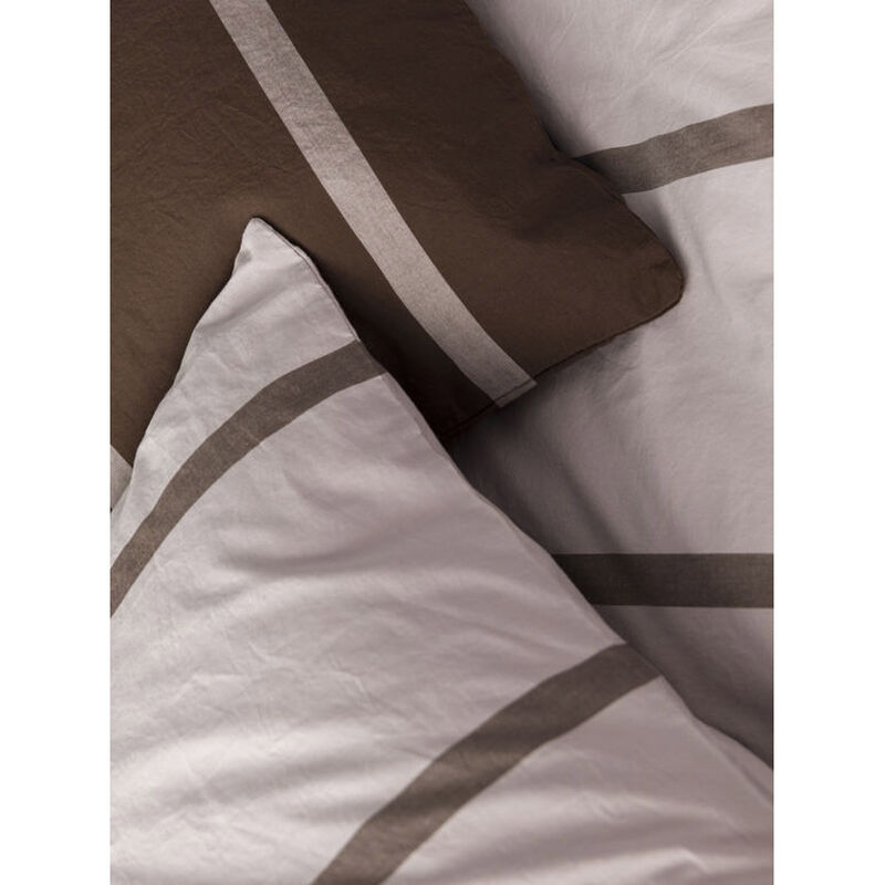 Citt&agrave; Duo Pillowcase Pair Pansy/Rye 76x50cm image number 2