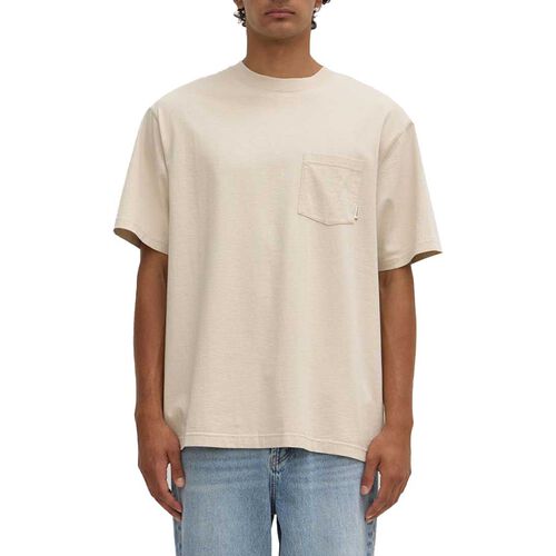 Assembly Label Mens Flag Short Sleeve Tee Chalk