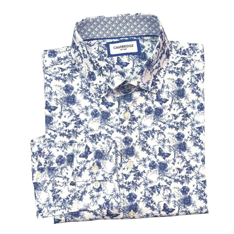 Cambridge Sorrento Shirt White FCW225 image number 0