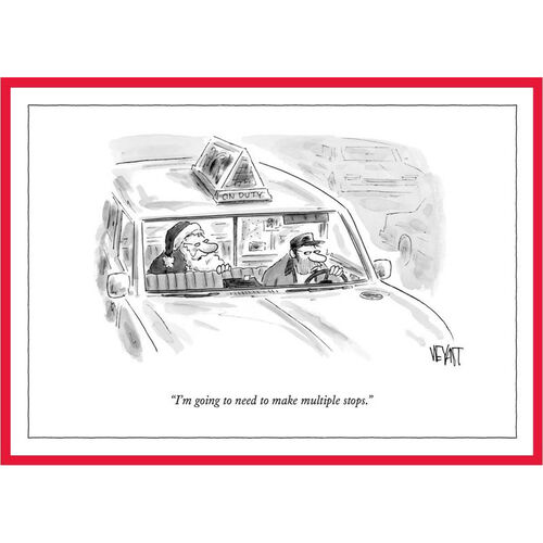 New Yorker Multiple Stops Card