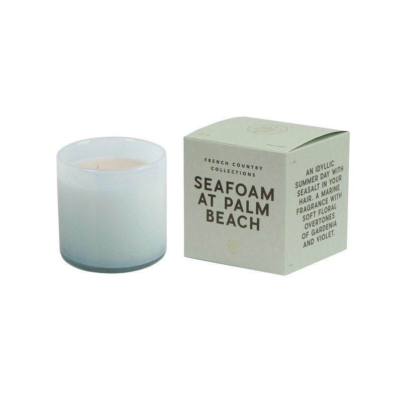 French Country Seafoam at Palm Beach Glass Candle image number 0