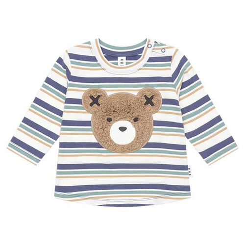 Huxbaby Multi Stripe Top 6M-2Y