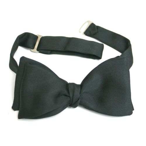 Parisian Barathea Double End Savoy Tie Your Own Bow Tie