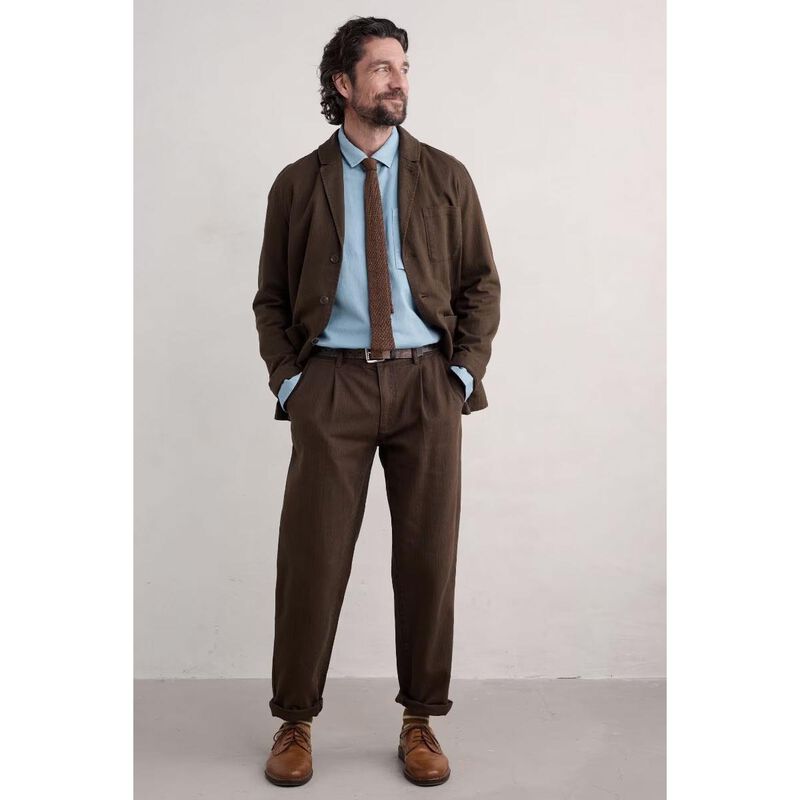 Seasalt Cornwall Men's Tollgate Jacket Pepper image number 3