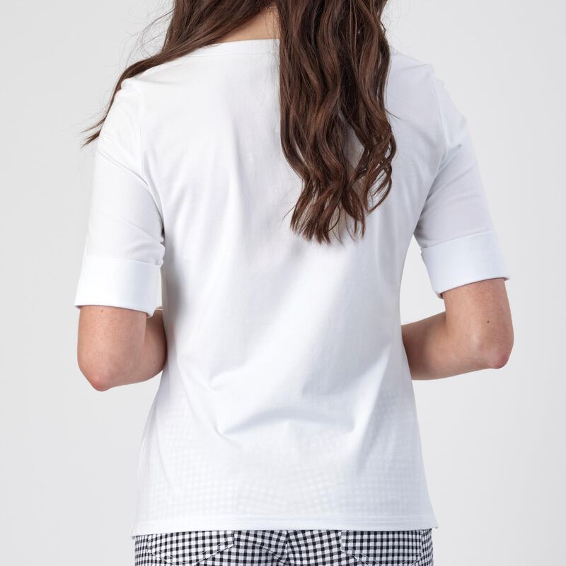 Vassalli Boat Neck Top image number 4