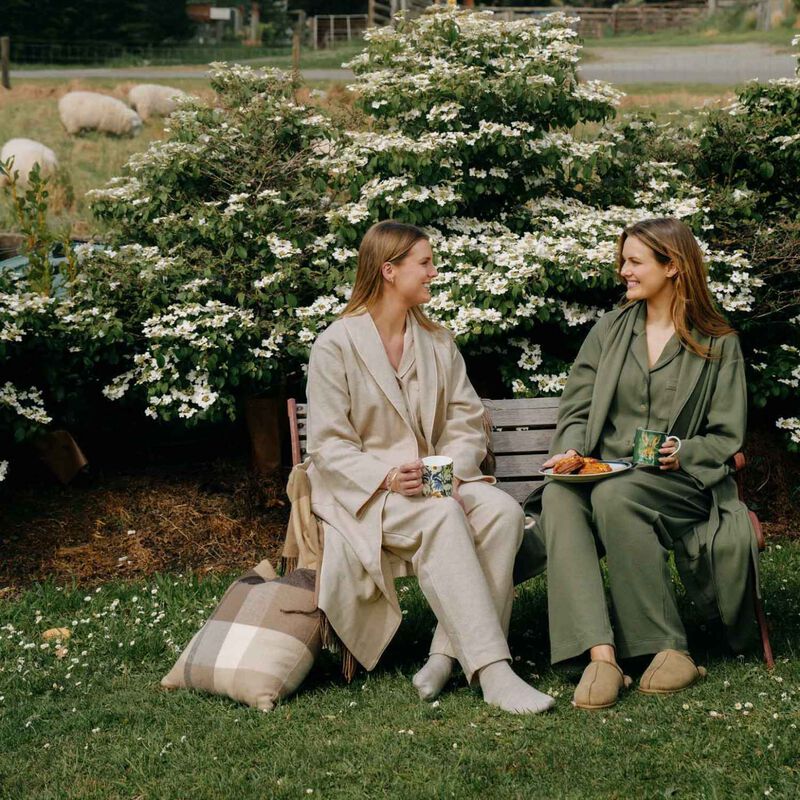 MM Linen Ivy Willow Waffle Pants image number 2