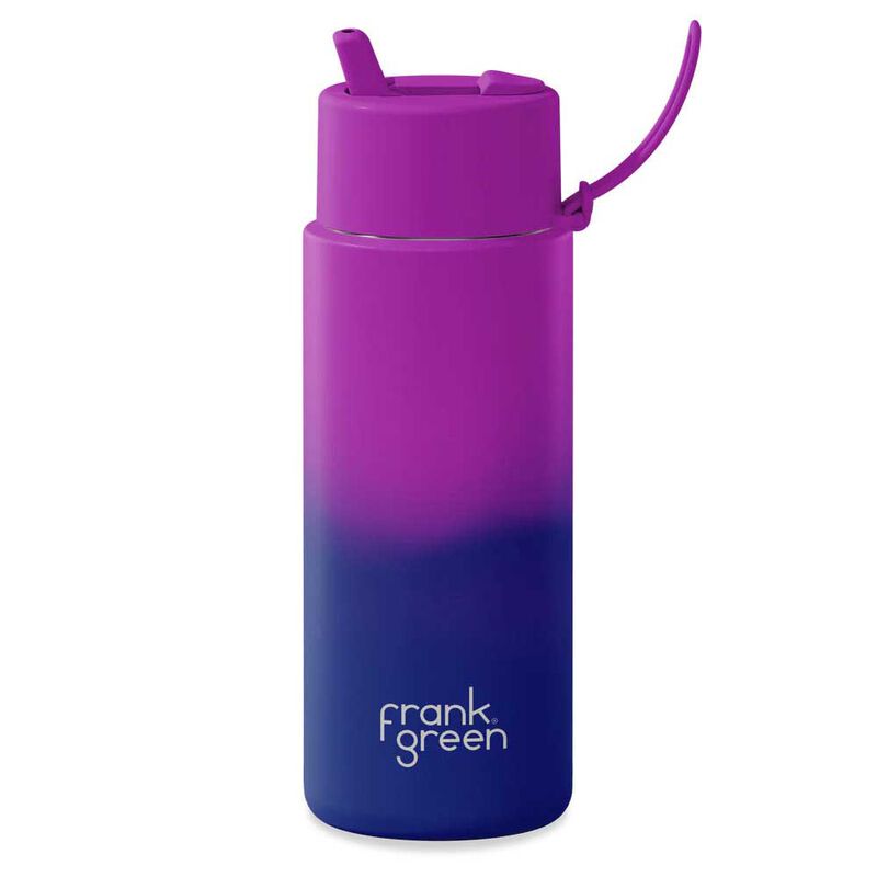 Frank Green Colour Change Stainless Steel Reusable Bottle 34oz Twilight image number 0