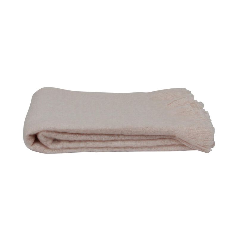 French Country Throw Tassle Pink image number 0