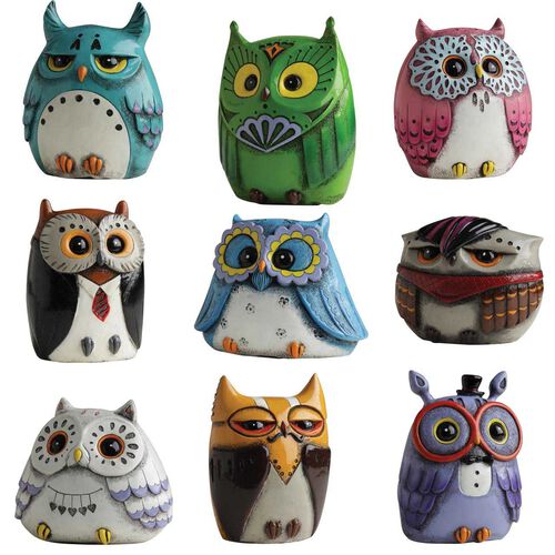 House of Marbles Owl Money Boxes - Assorted