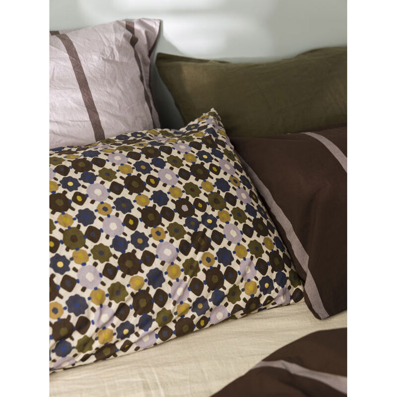 Citt&agrave; Duo Euro Pillowcase Pansy/Rye 65x65cm image number 3