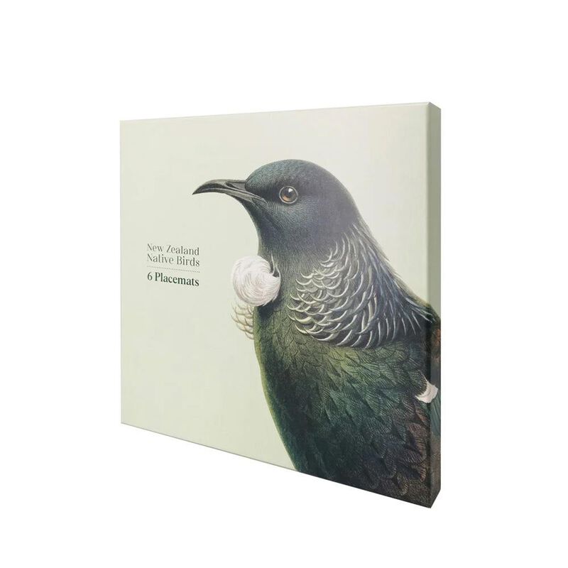 Hushed Birds Box Of 6 Placemats image number 1
