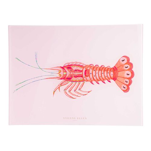 Yvonne Ellen Lobster Glass Worktop Saver