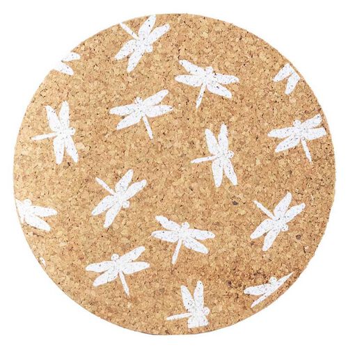 Selbrae House Cork Pot Stand - Dragonfly