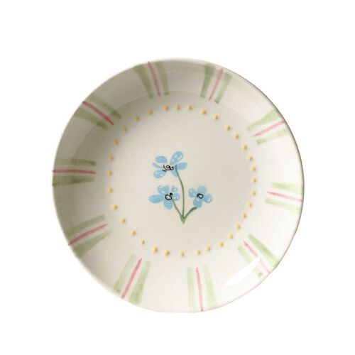 Robert Gordon Side Plate 16cm - June's Garden Forget Me Not