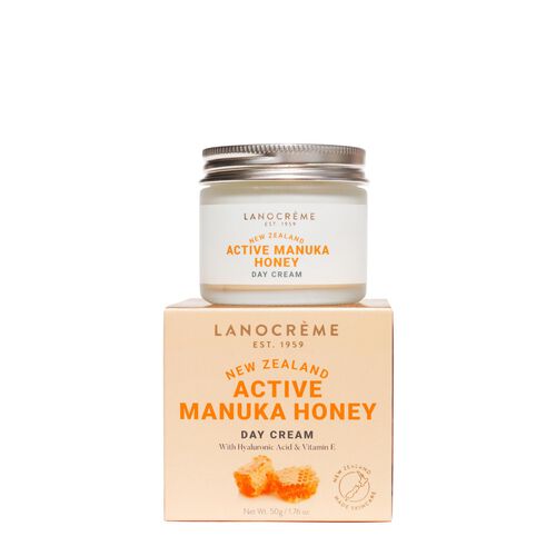 Lanocreme Manuka Honey Day Cream with Collagen & Hyaluronic Acid 50g