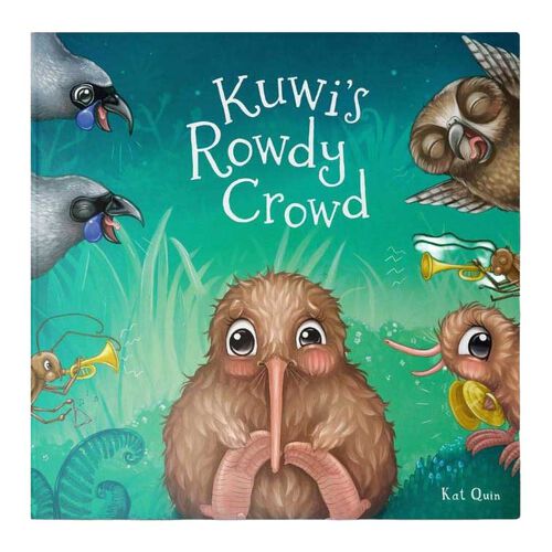 Tikitibu Kuwi's Rowdy Crowd - Board Book