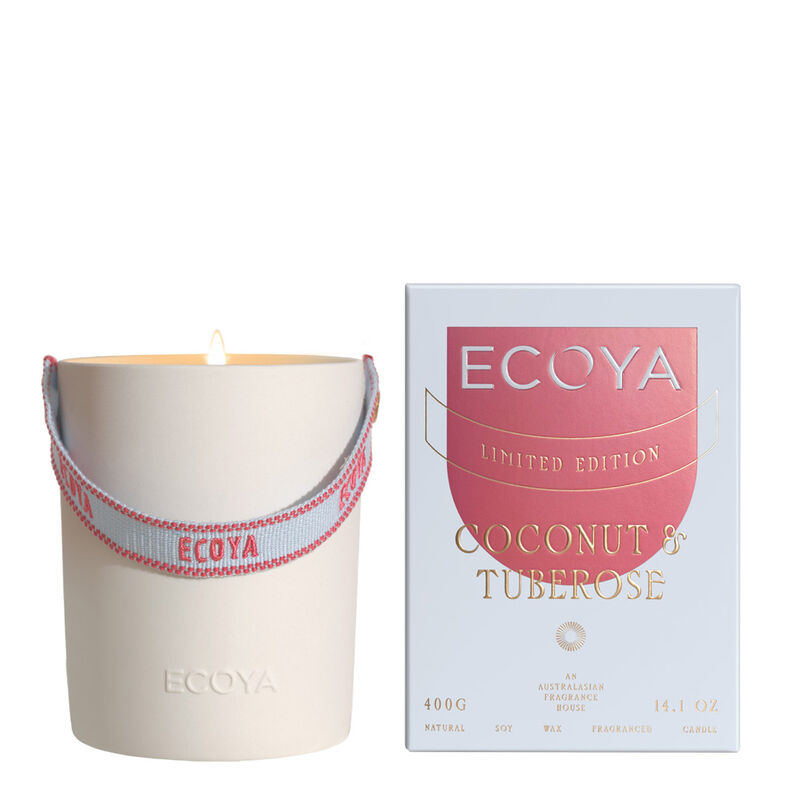 ECOYA Candle Coconut & Tuberose 400g image number 0