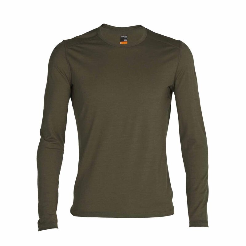 Icebreaker Mens 200 Oasis LS Crewe image number 9
