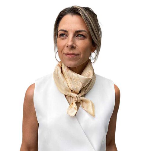 Dark Hampton X Ellie Compton The Burnett Silk Scarf