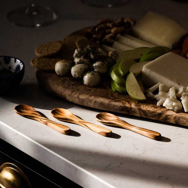 Selbrae House Olive Wood - 3 Mini Spoons image number 1