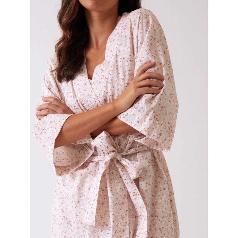 Wallace Cotton Ruby Robe image number 2