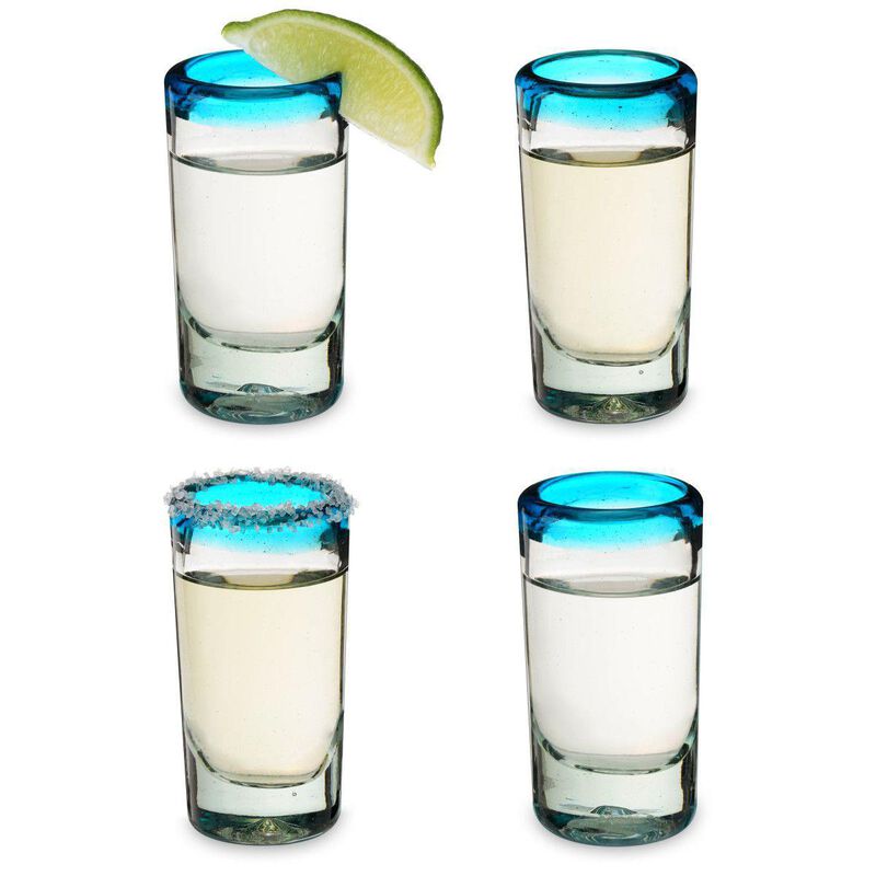 Primavera Recycled Shot Glass Set Of 4 by Twine Living image number 0