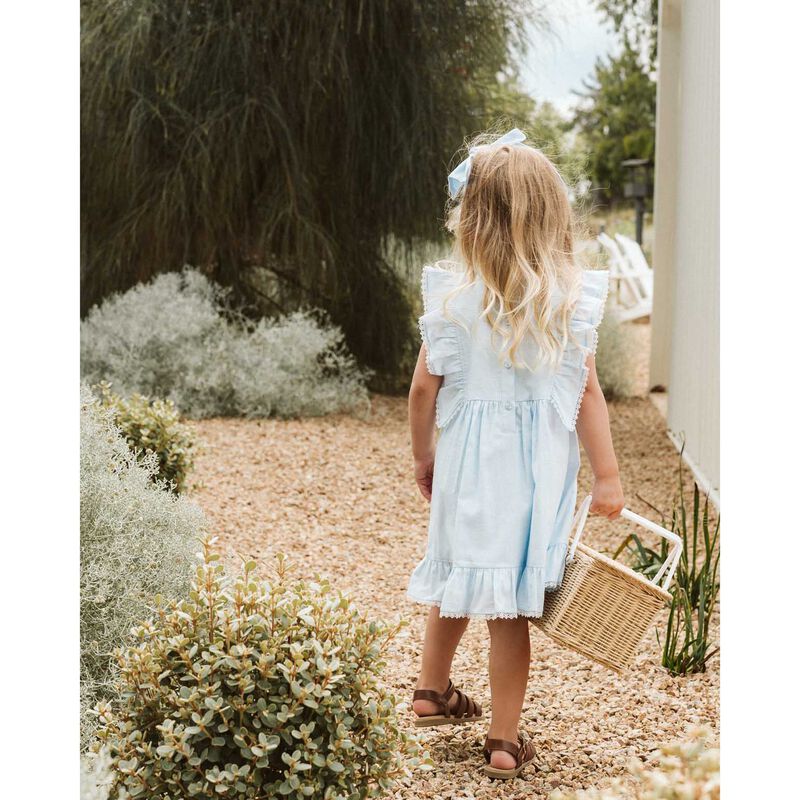 B&eacute;b&eacute; Poppy Embroidered Yoke Dress 3-7Y image number 2