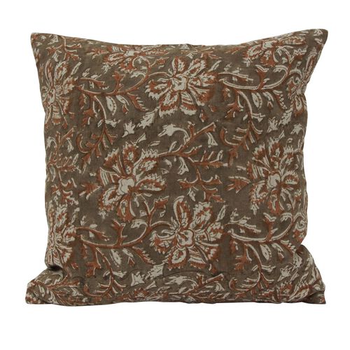French Country Irina Floral Cushion