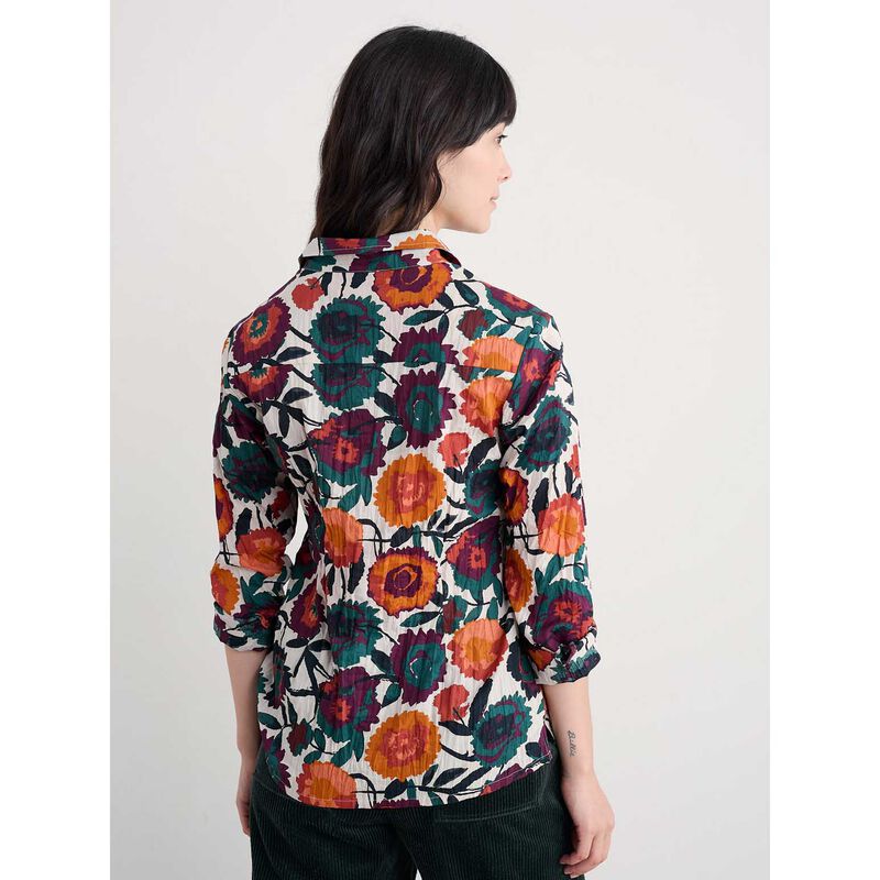 Seasalt Cornwall Larissa Shirt Figurative Floral Aran image number 1