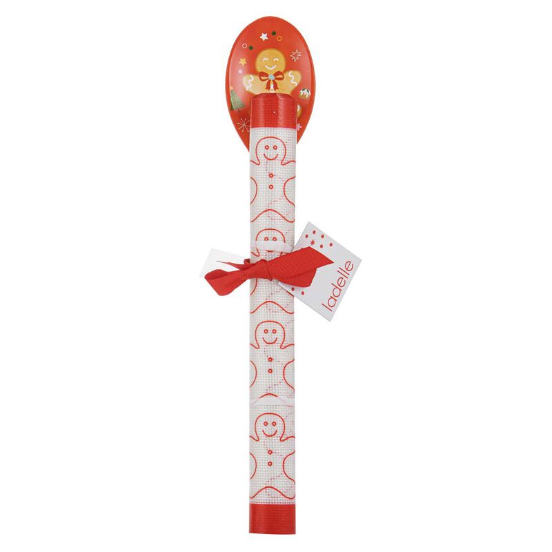 Ladelle Festive Fun Spoon & Silicone Mat image number 1