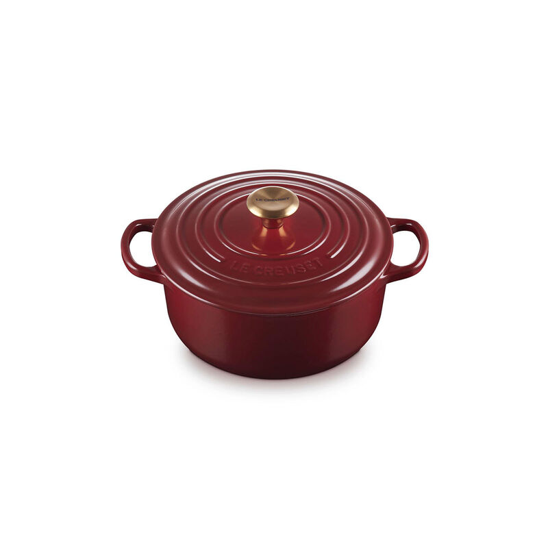 Le Creuset Signature Cast Iron Round Casserole 20cm image number 23
