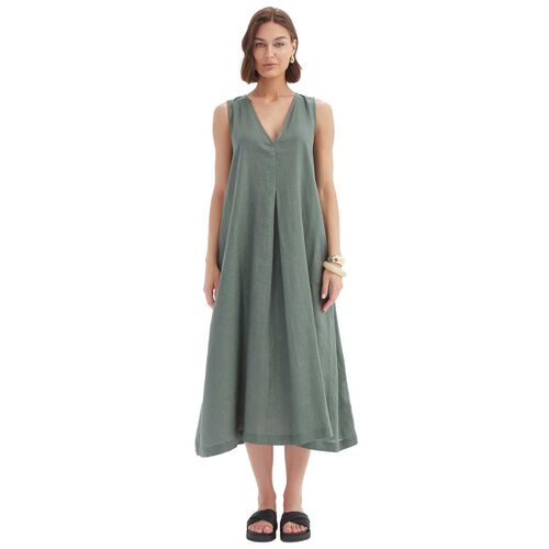 TIRELLI Inverted Pleat Dress