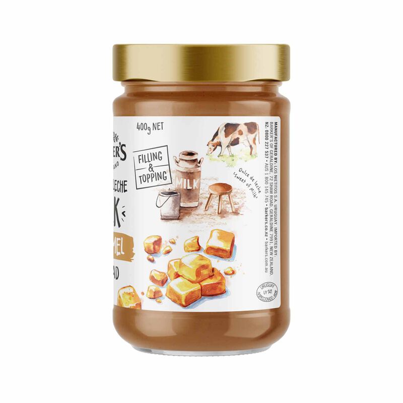Barker's Dulce de Leche Milk Caramel Spread 400g image number 2