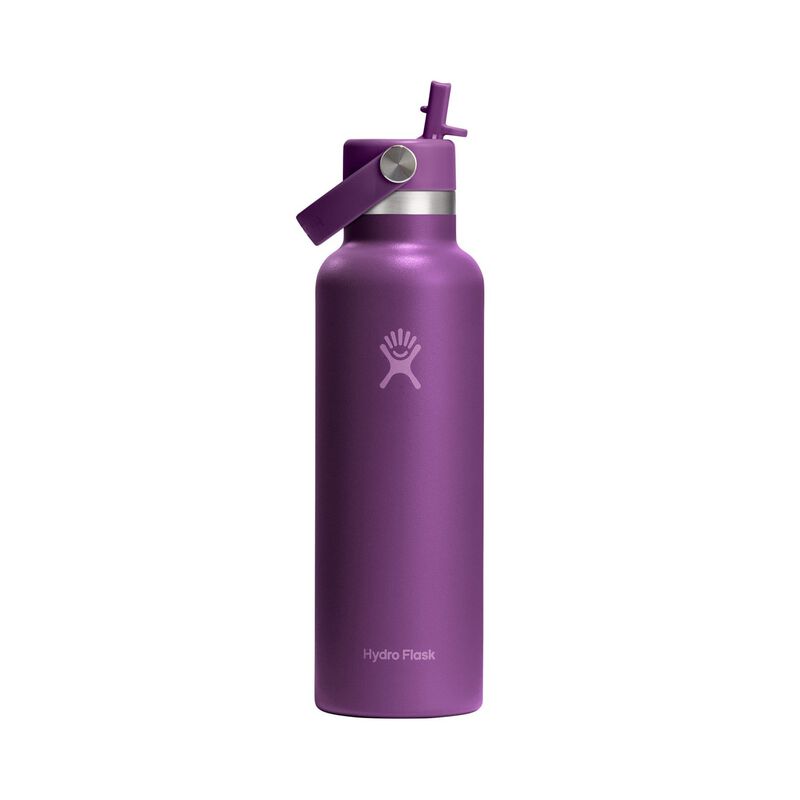 Hydro Flask 21oz (621ml) Standard Mouth Flex Straw Cap Bottle image number 0