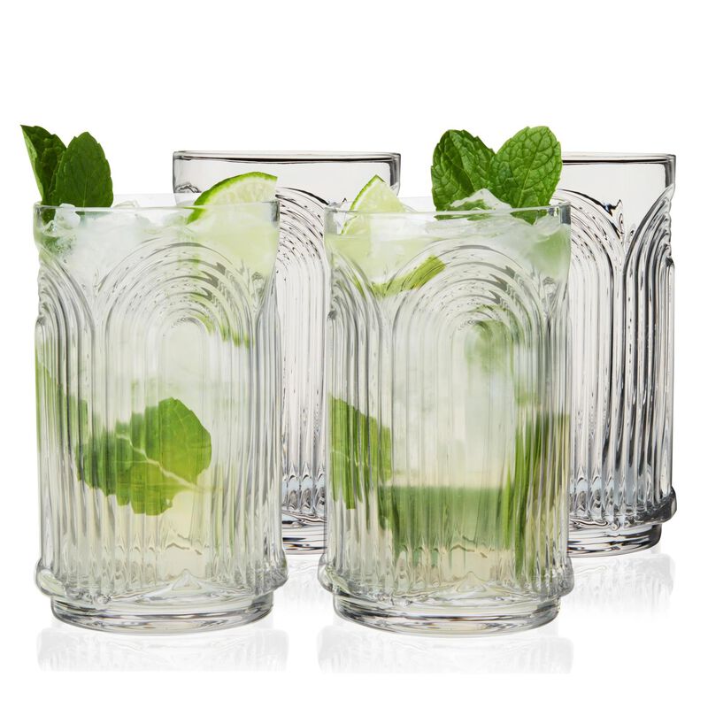 Beau Highball Glasses Set Of 4 by Viski® image number 0