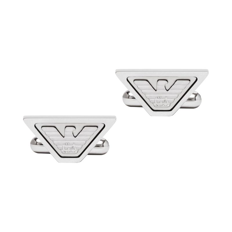 Emporio Armani Stainless Steel Cufflinks image number 1