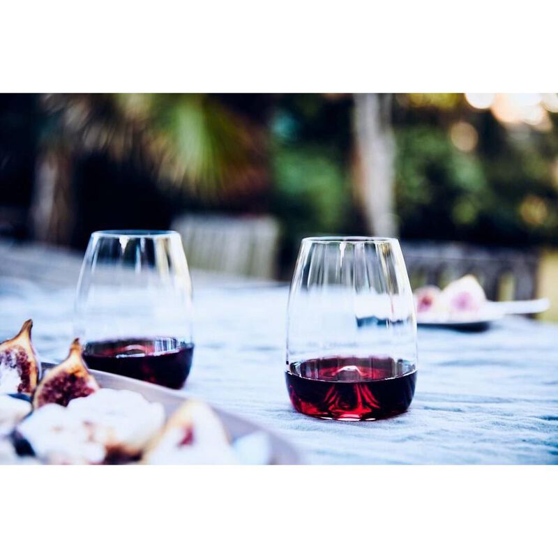 Waterford Elegance Optic Stemless Wine Pair image number 1